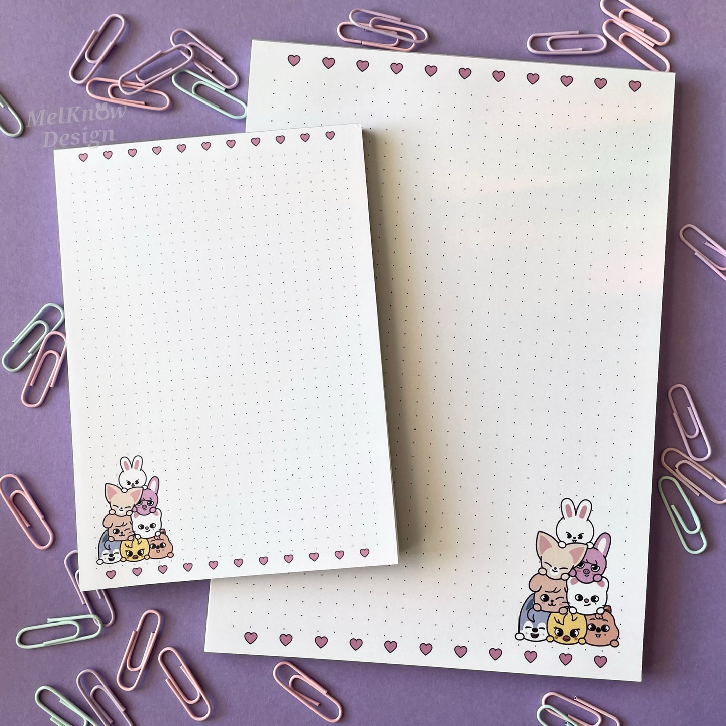 SKZOO Heart Notepad