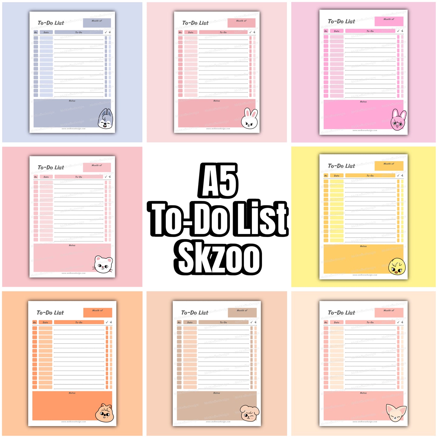 SKZOO To-Do List -Member Version-
