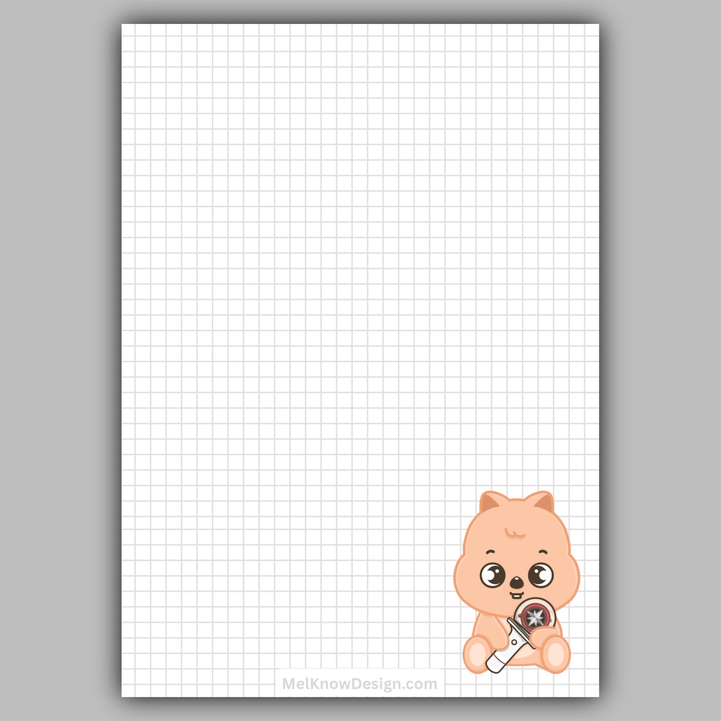 SKZOO with Lightstick Notepad -Member version-
