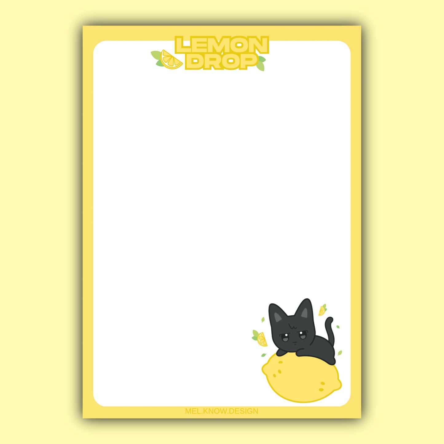 Aniteez LEMON DROP Notepads -Member Version-