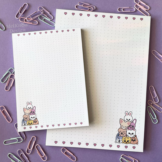 SKZOO Heart Notepad